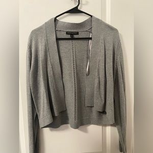 Open and Cropped Banana Republic Cardigan
